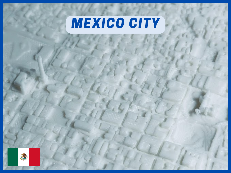 Mexico City - Tiny 3D City (Ciudad de México)