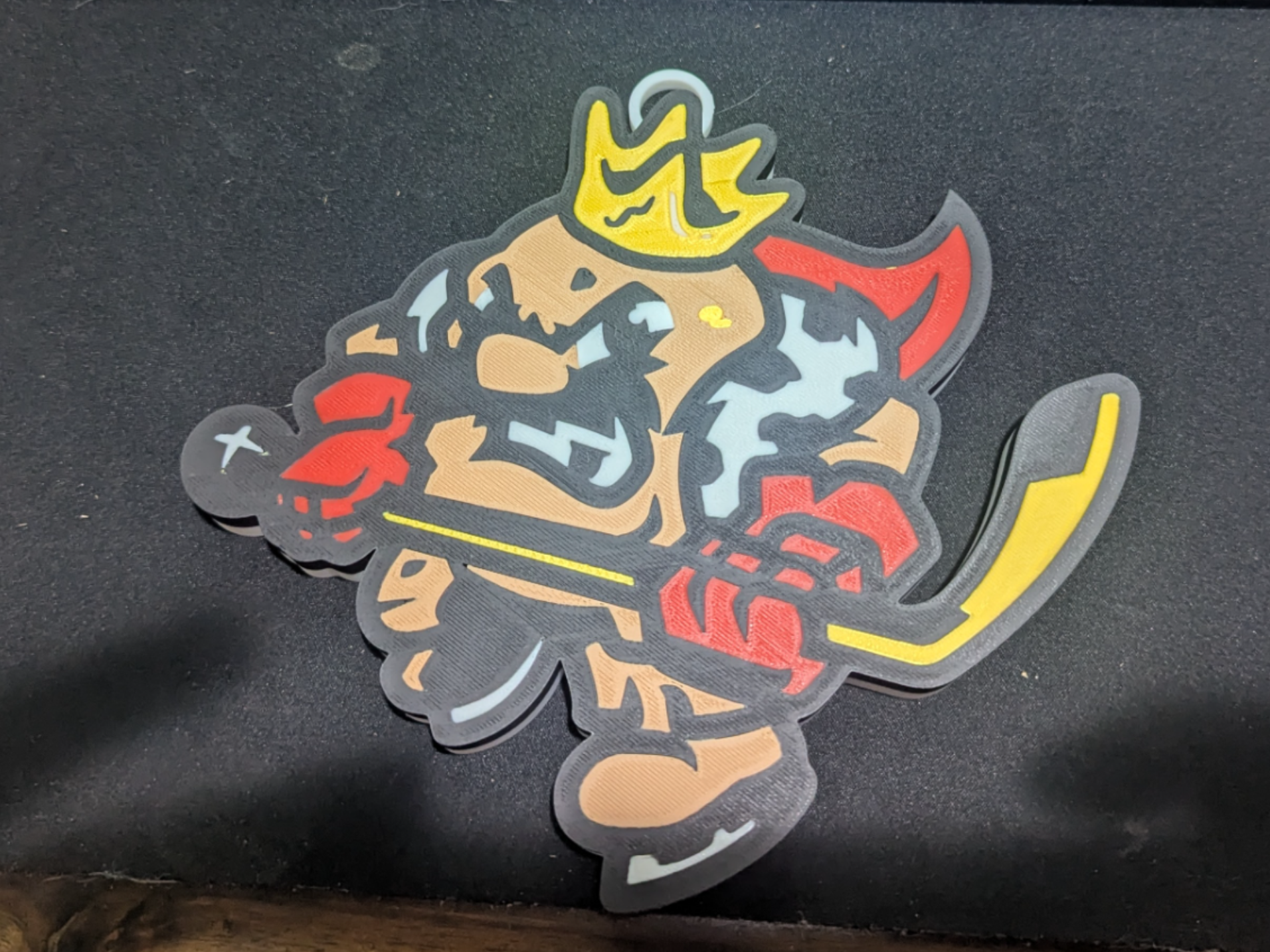 Spud Kings Mascot on Ice Necklace