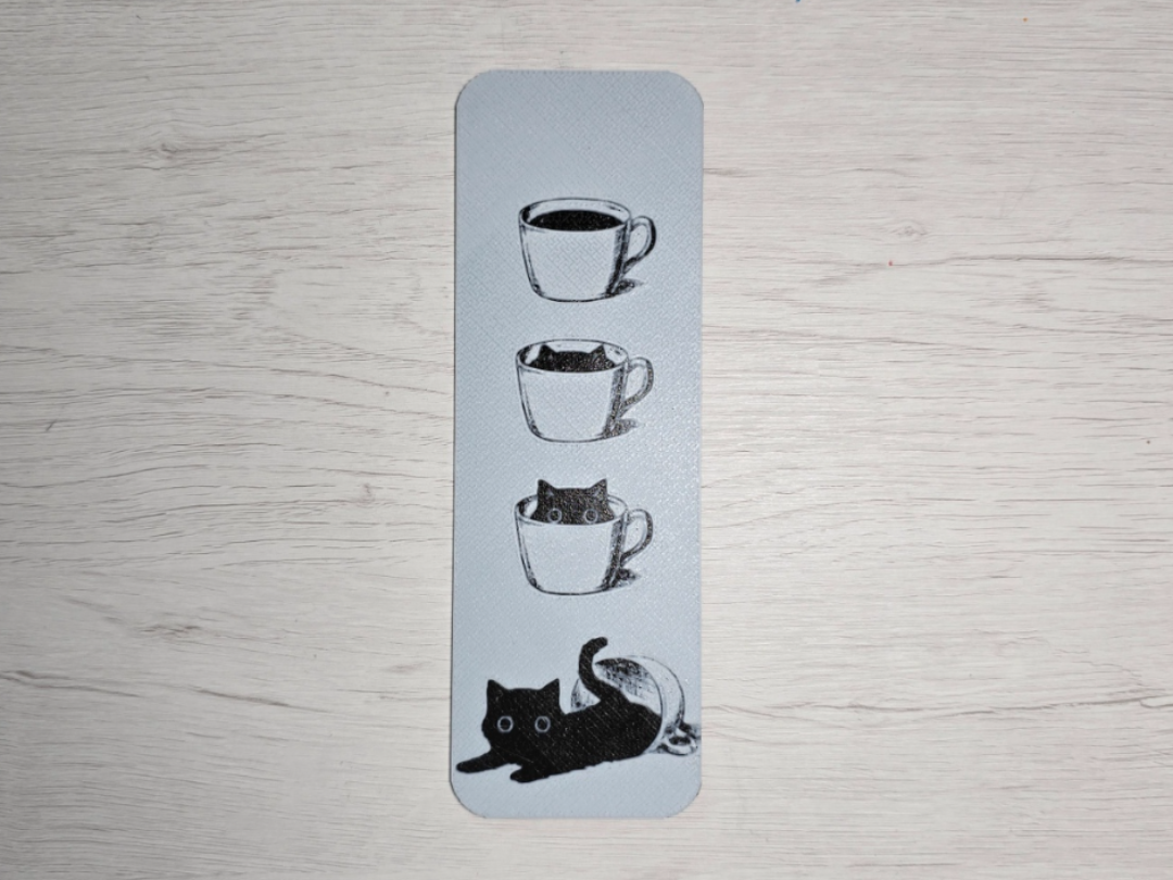 Coffe Cat Bookmark