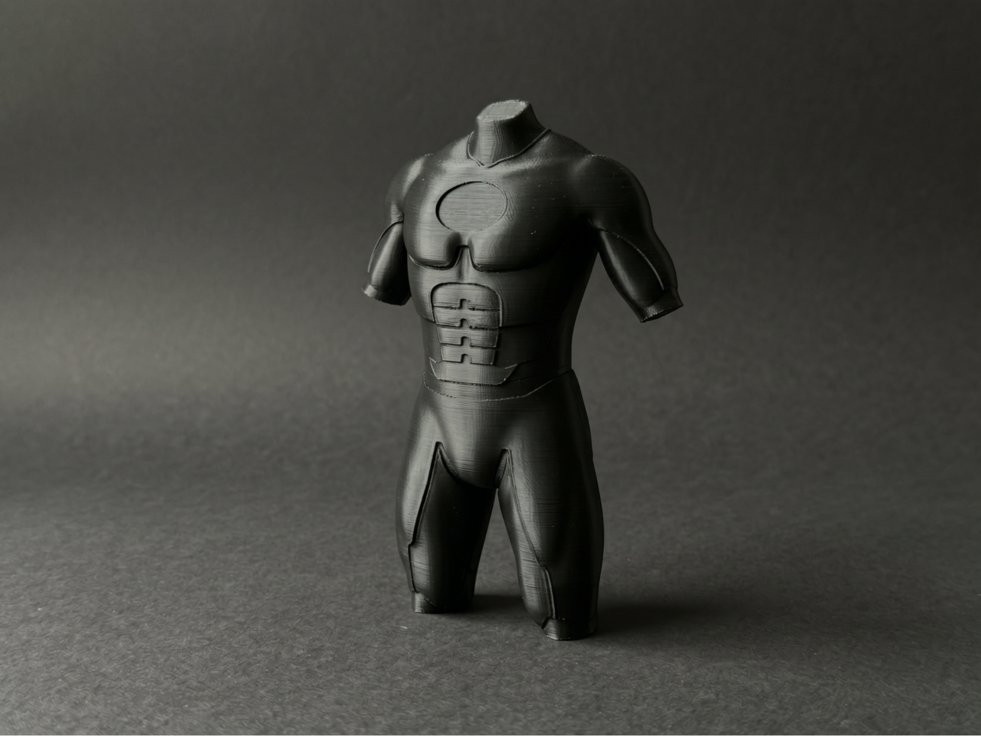 Armored Torso - Sci-Fi Superhero Display Figure