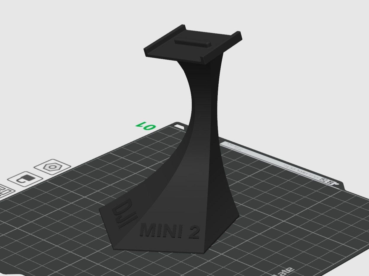 Display stand Mini 2/2SE with text