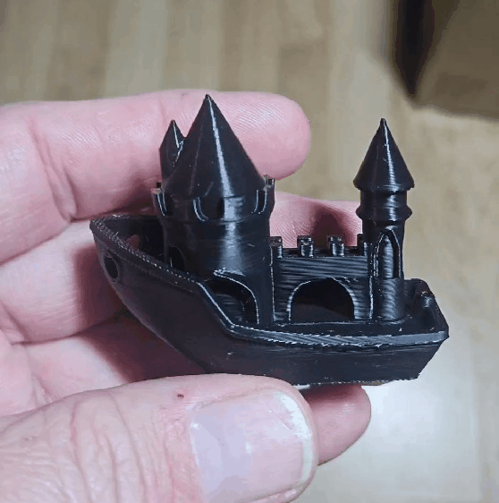 Benchy castle test