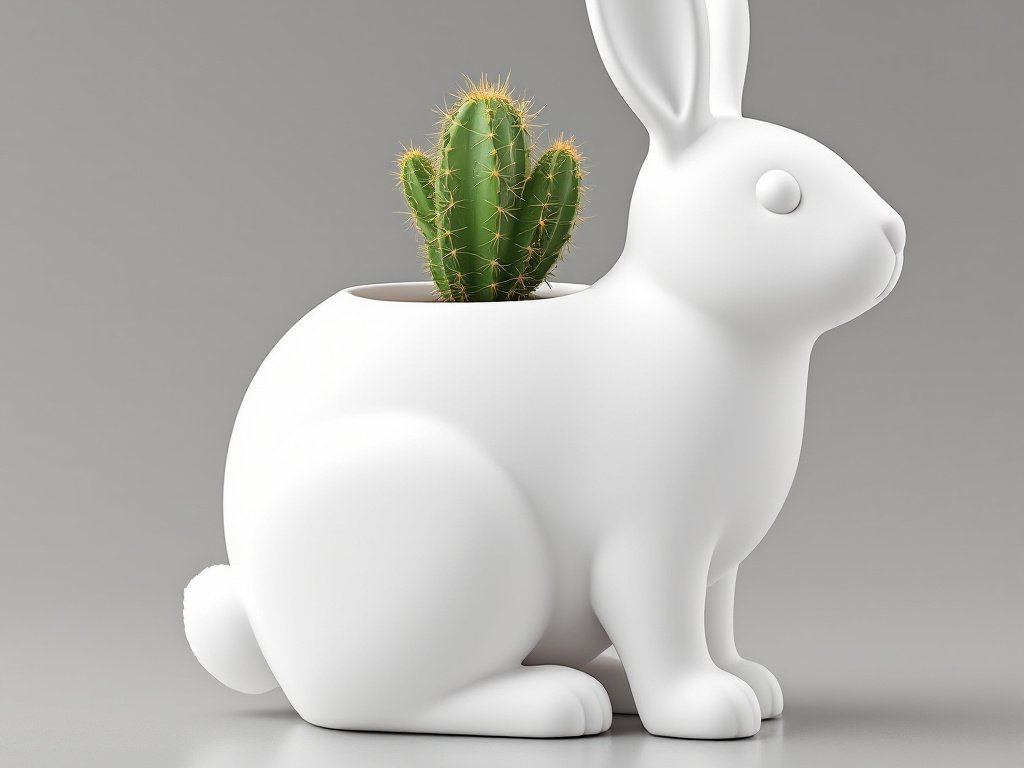 Bunny Pot & Vase – Unique Home Accent