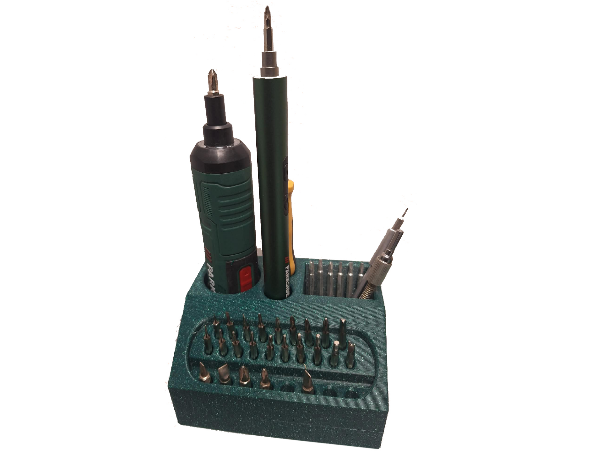 Screwdriver-stand for Parkside precision 3V and 4V