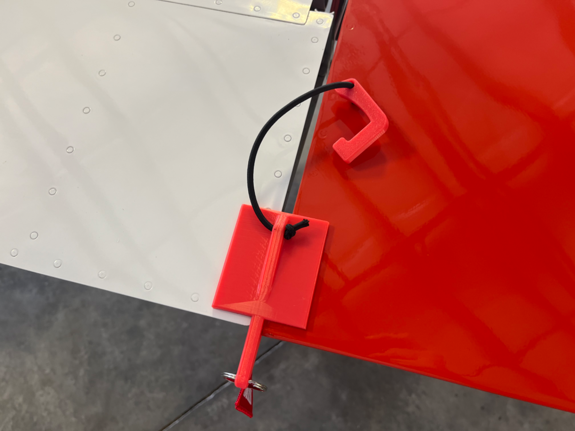 RV-9 Aileron Gust Lock Catch (Thin)