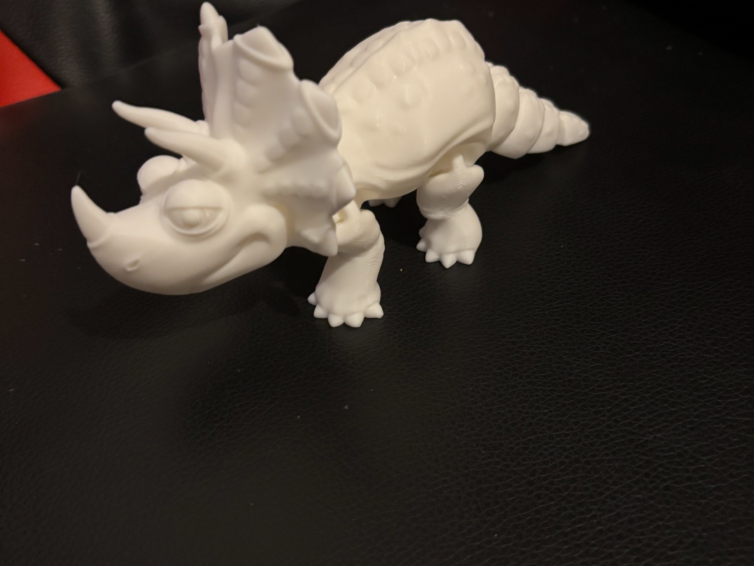 articulated triceratops