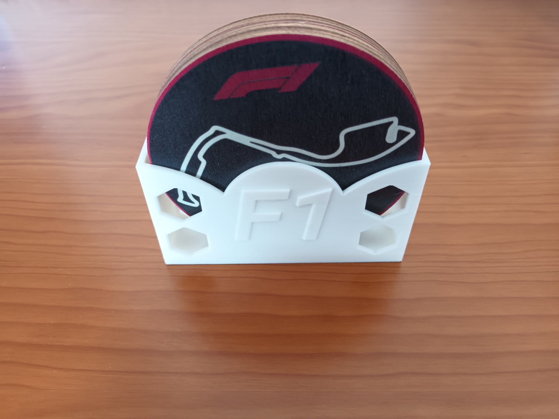 Support for Coasters F1 / Soporte de Posavasos F1
