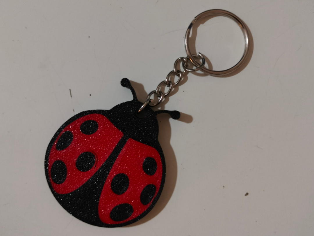 Ladybug keychain/hanging decoration