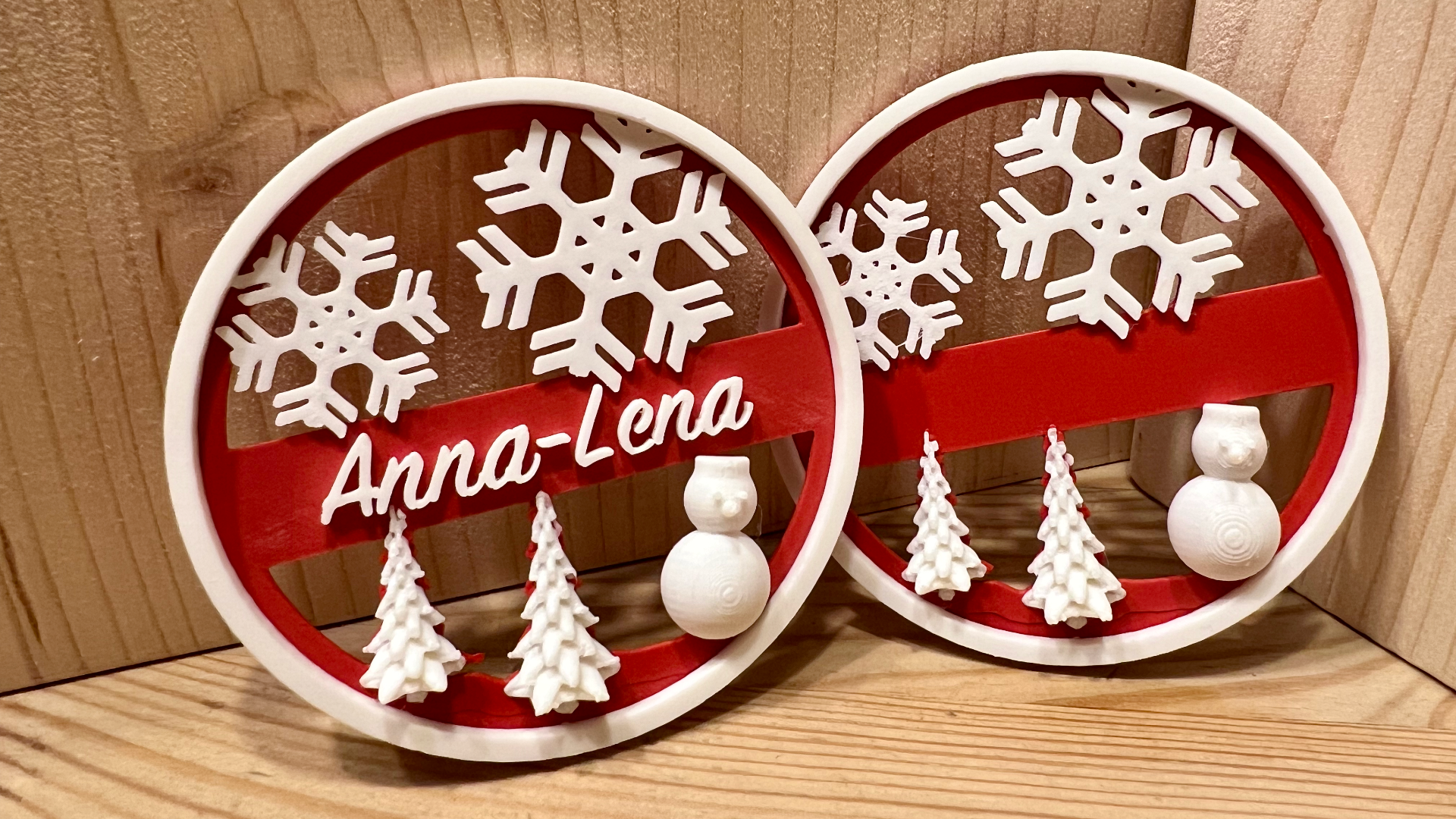 Christmas Gift Tag with custom Names