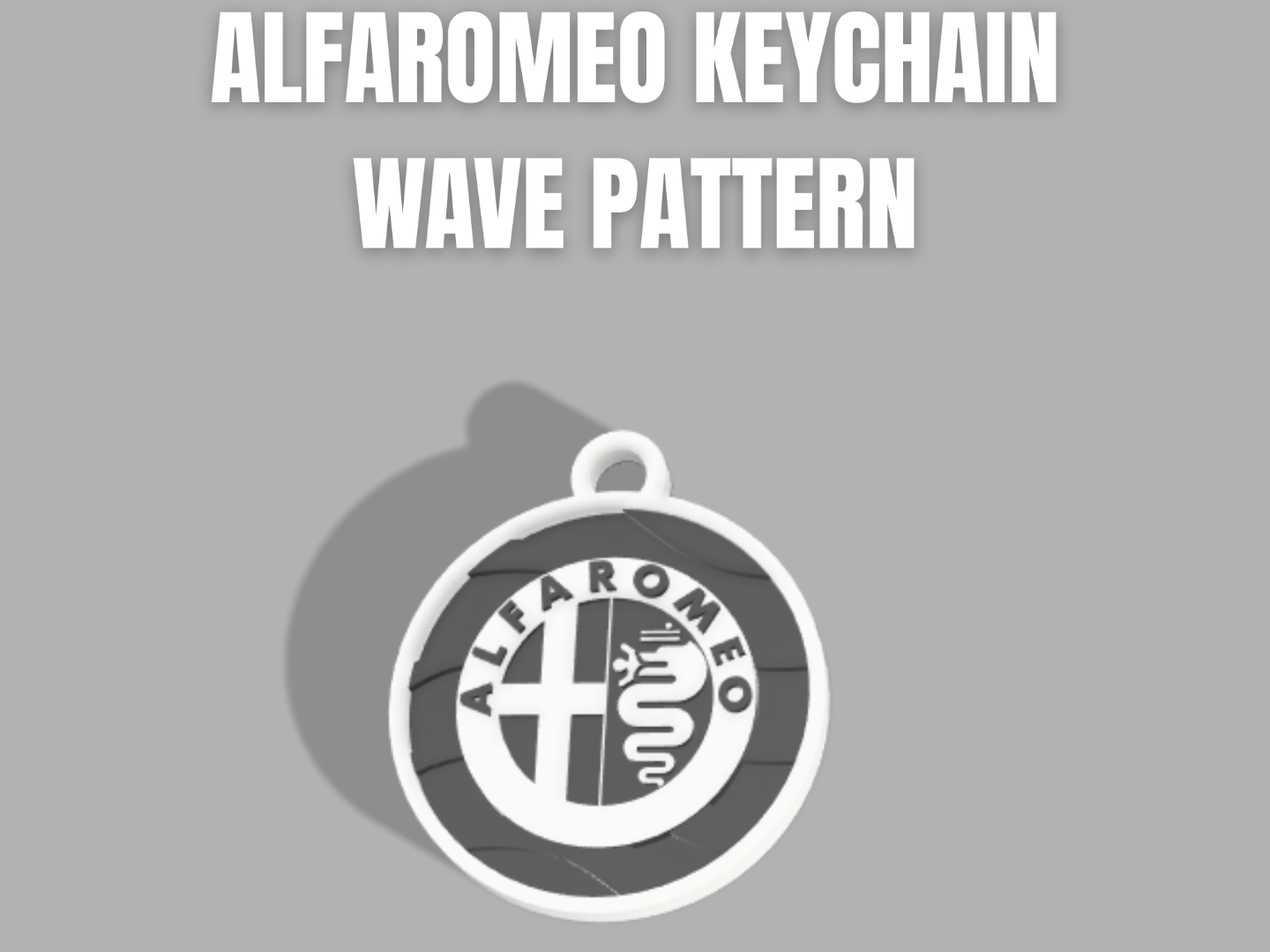 Portachiavi AlfaRomeo Wave