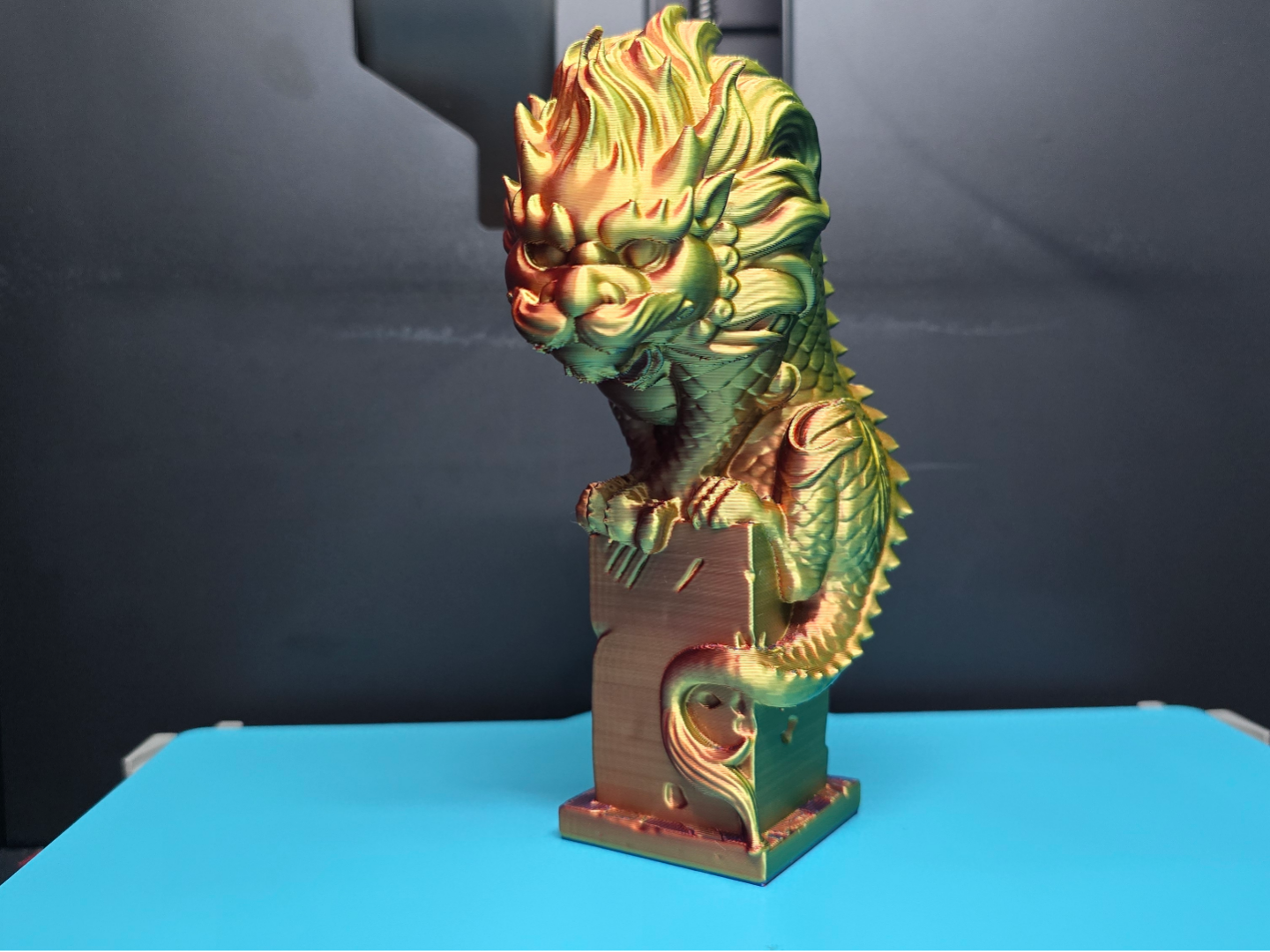 Chines Dragon on a pedestal