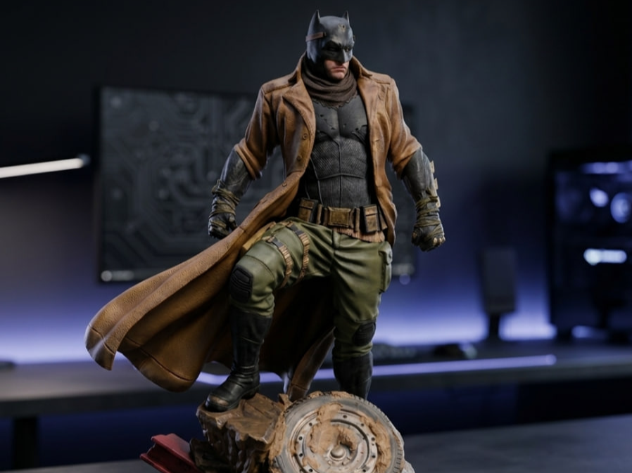 Stylized Batman Figurine – 3D Print Model