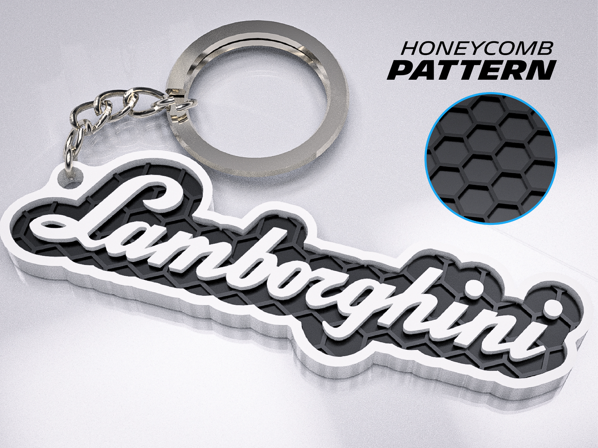 Lamborghini Keychain
