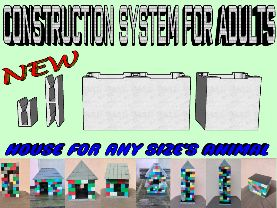 NEW CONSTRUCTION SYSTEM FOR ADULTS