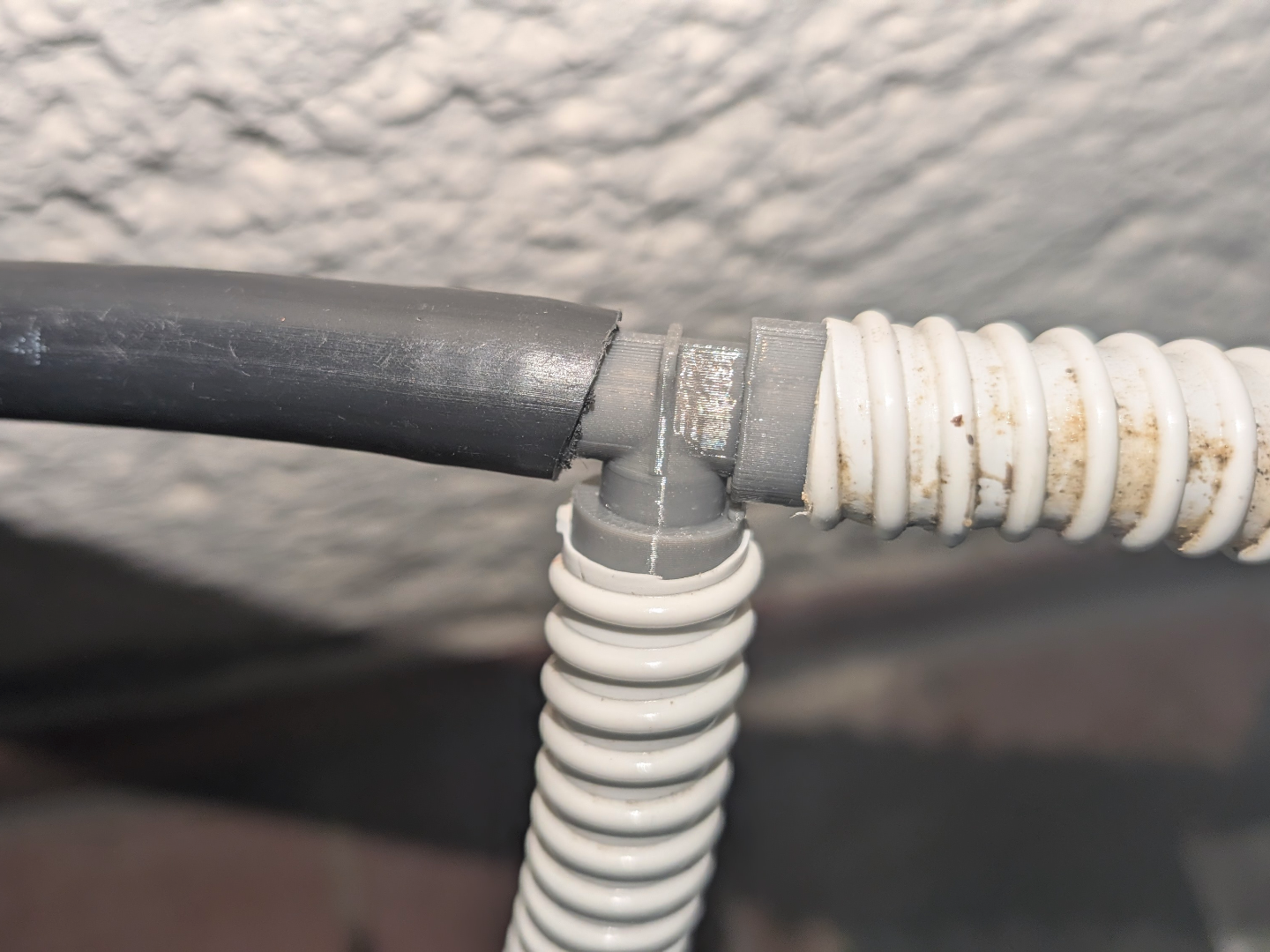 T Pipe Connector Aircon/AC Condensate water