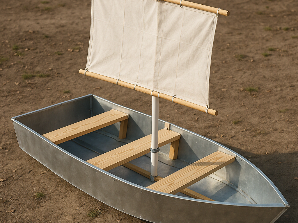 realistic sailboat