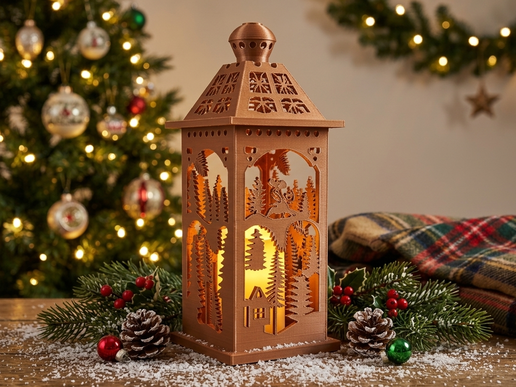 The Winter Woodland Lantern