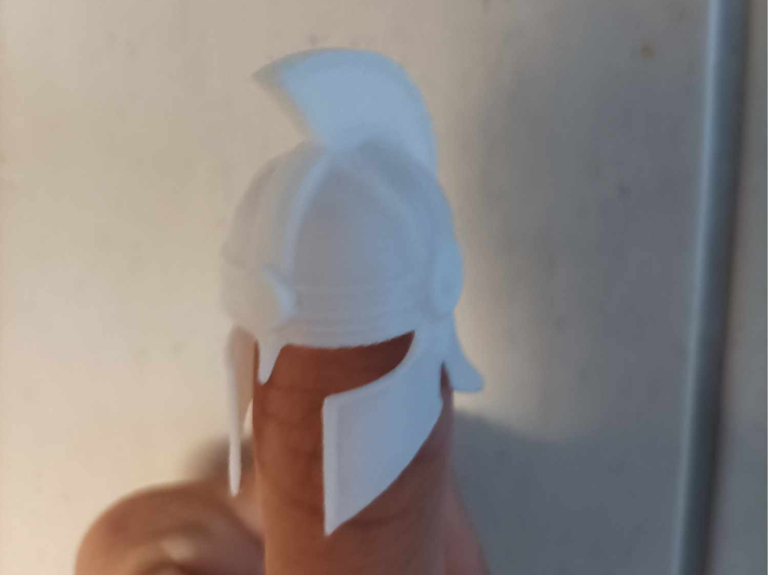 Little ancient style helmet phalanx hoplite easy