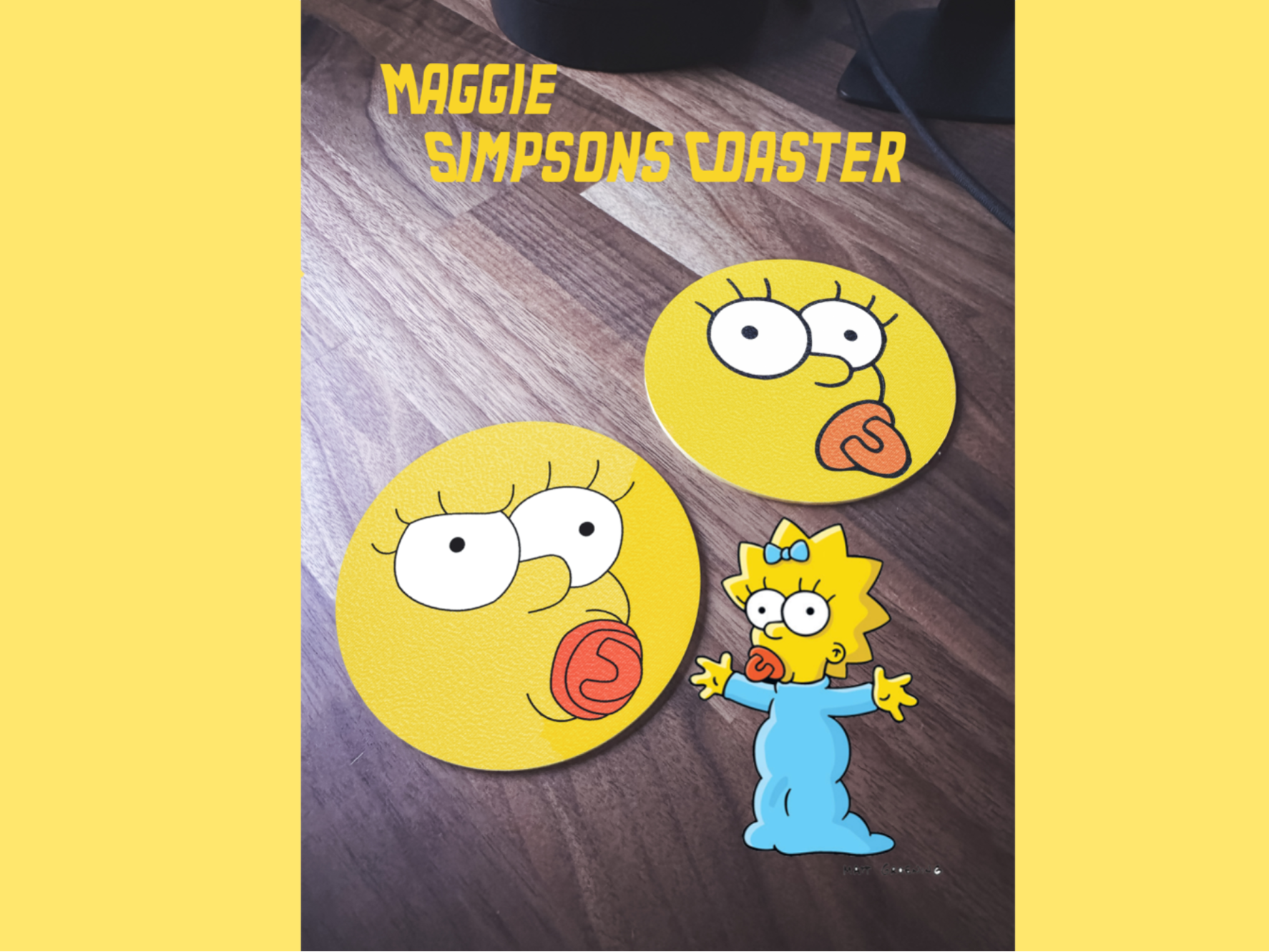 Maggie Simpsons Coaster set