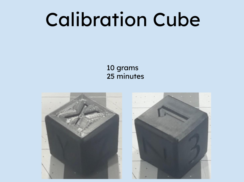 Calibration Cube