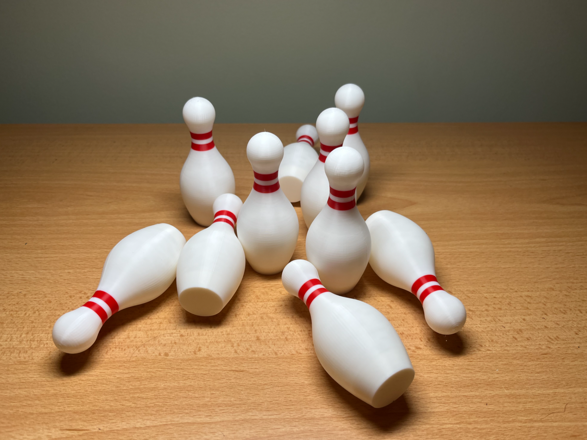 Mini Bowling Pin/optimized weight balance