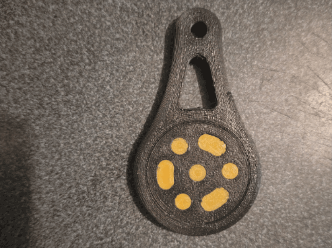 Spinner Keychain Bambu Style | No AMS Needed