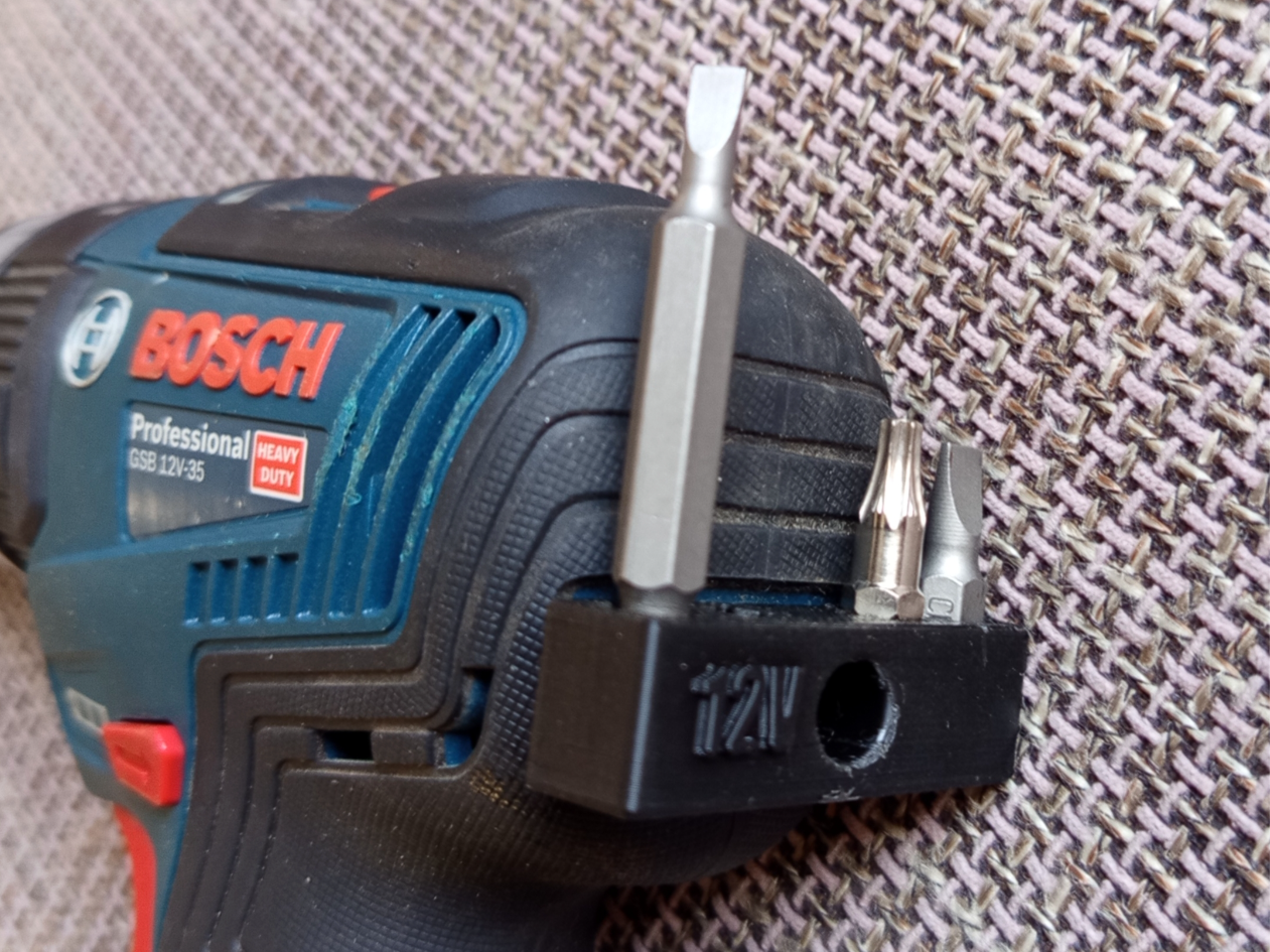 Bit-Halterung mit Magneten für Bosch GSB 12V 35