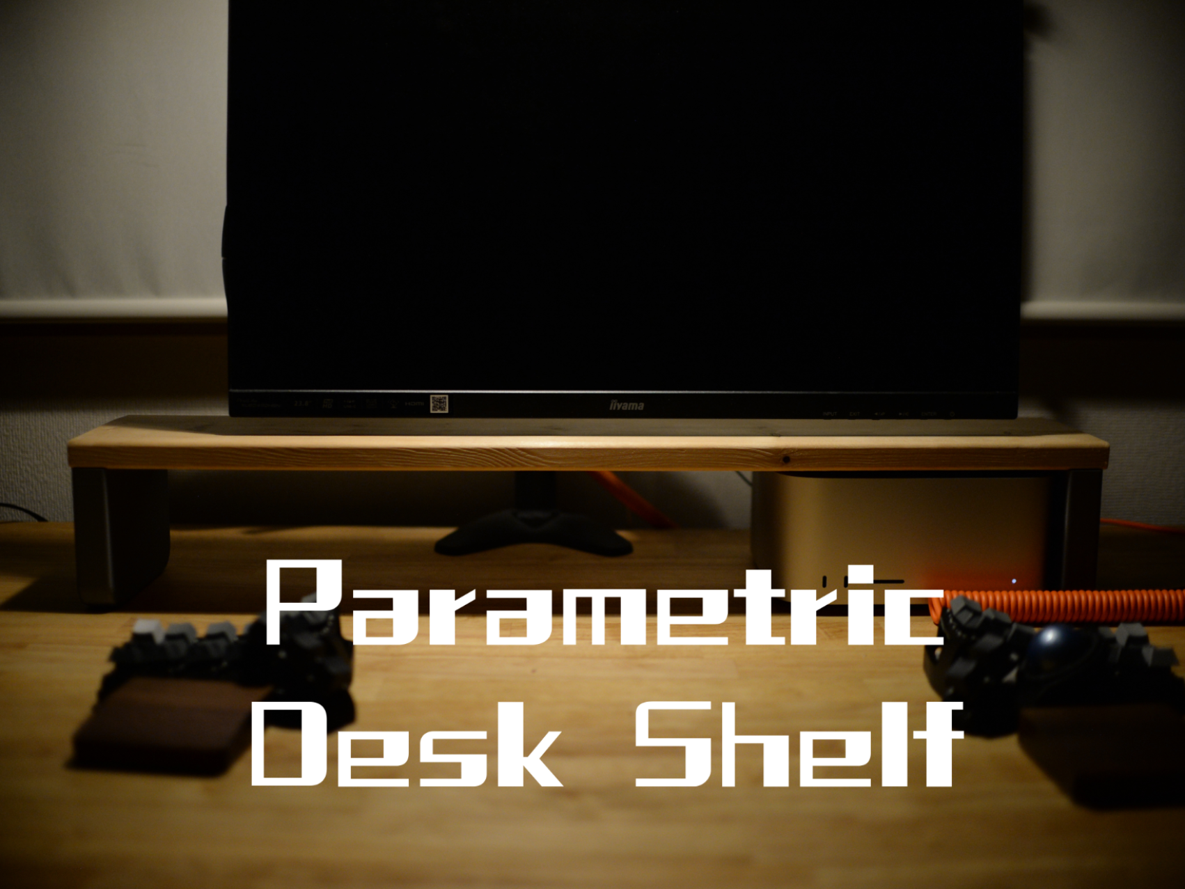 Parametric Desk Shelf