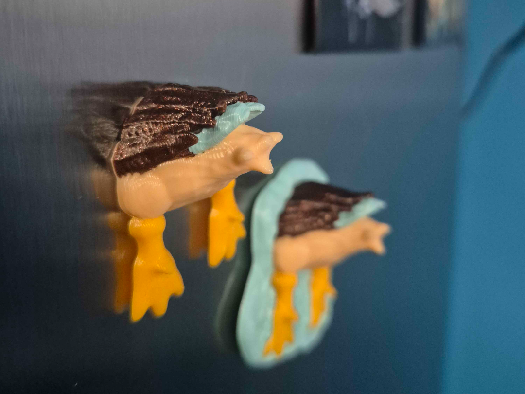 Duck Butt Magnet