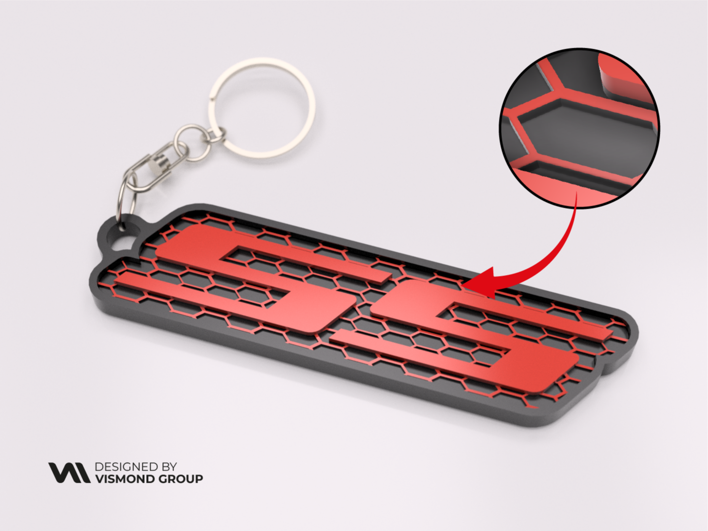 Chevrolet SS Keychain