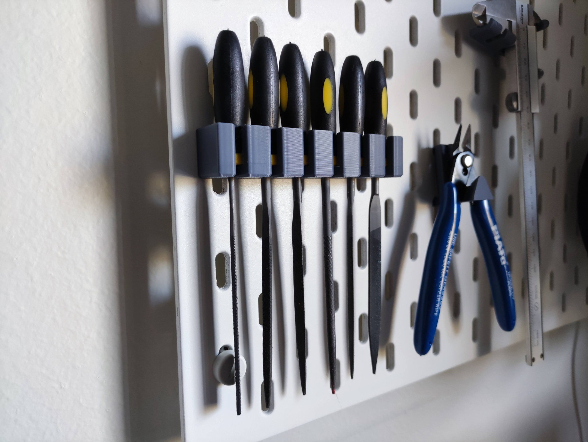 Ikea Skadis abrasives holder