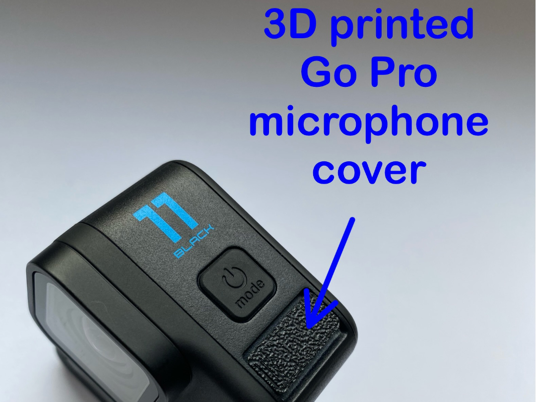 Go Pro microphone cover