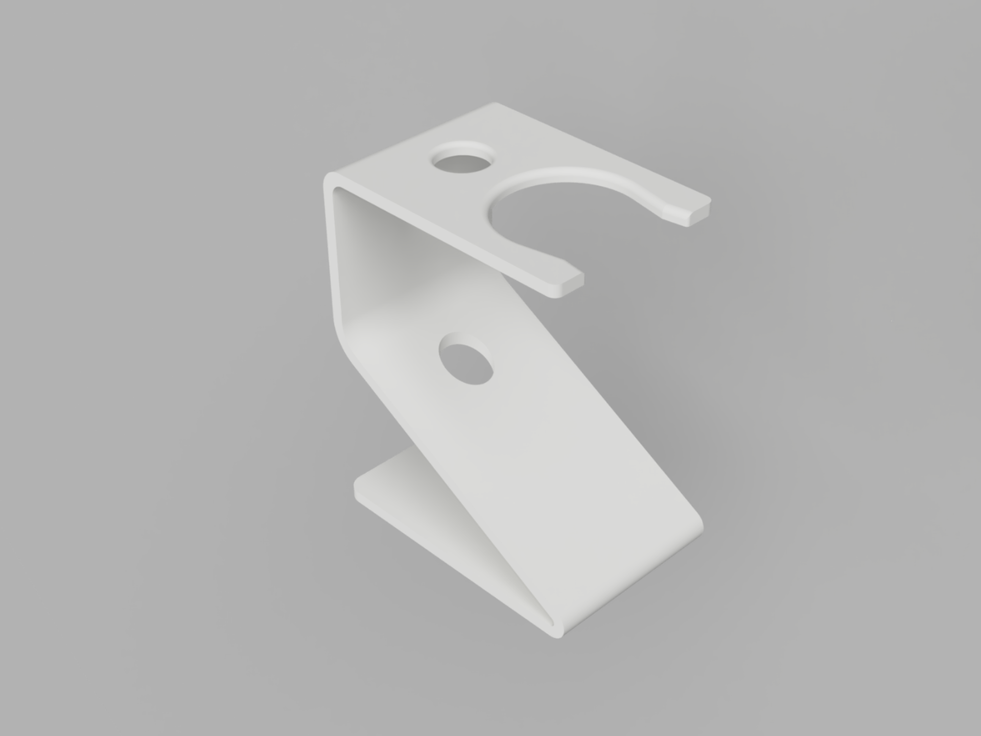 Minimalist double edge Razor + Shaving Brush Stand