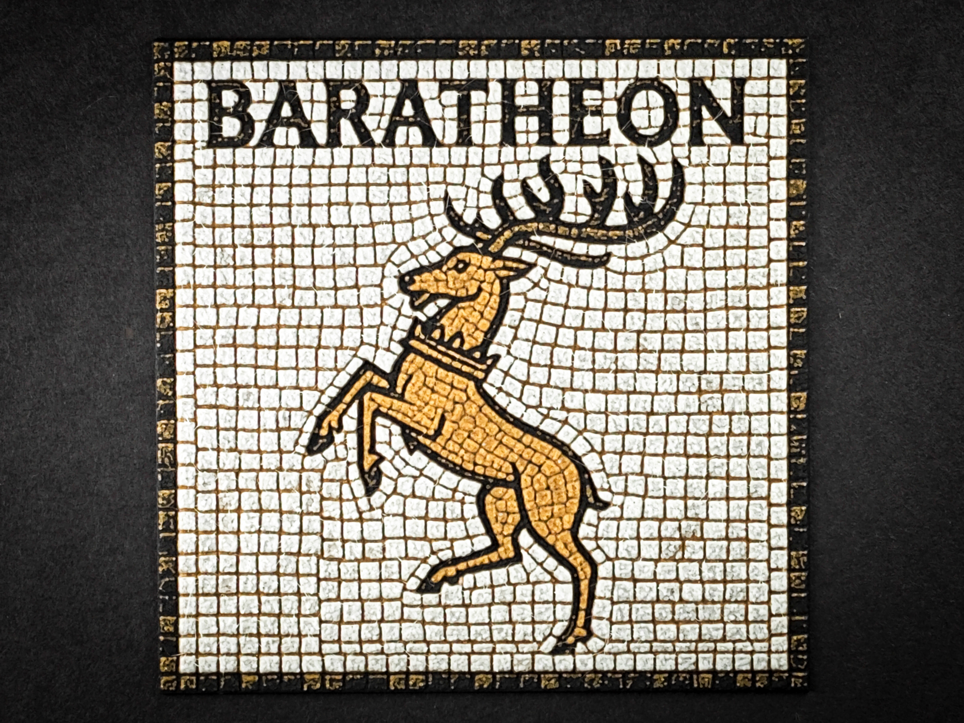House Baratheon Mosaic - Game of Thrones