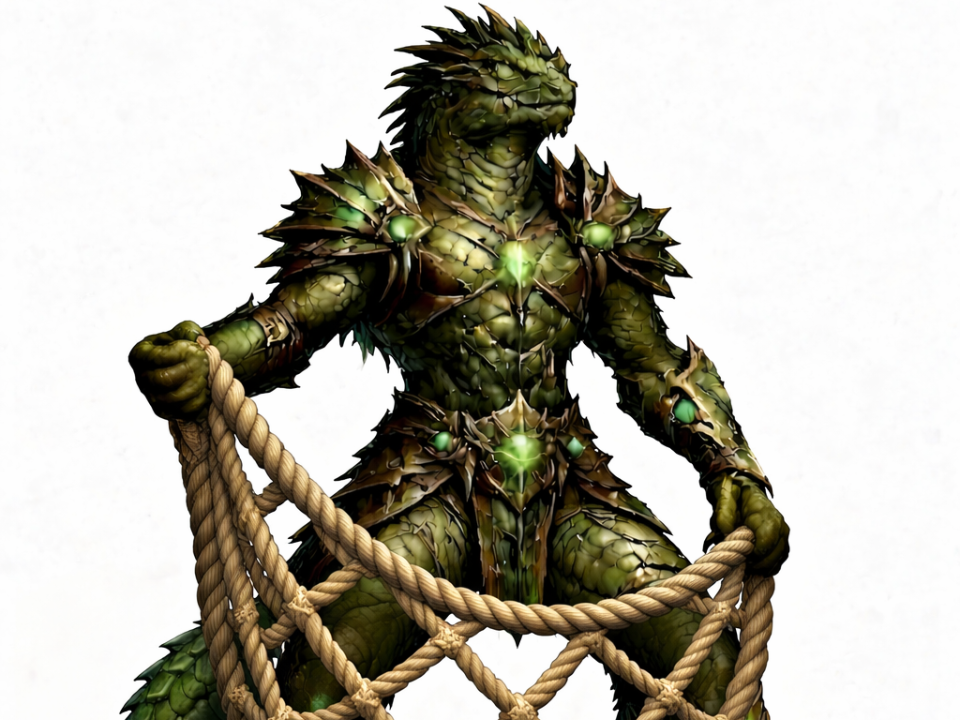 Greenscale trapper
