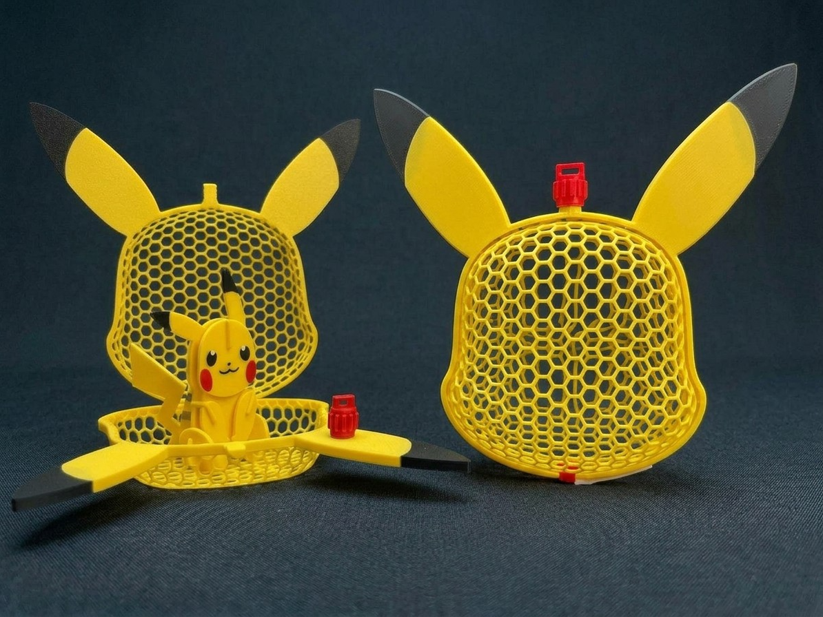 Pikachu-Inspired Thermoformed Container