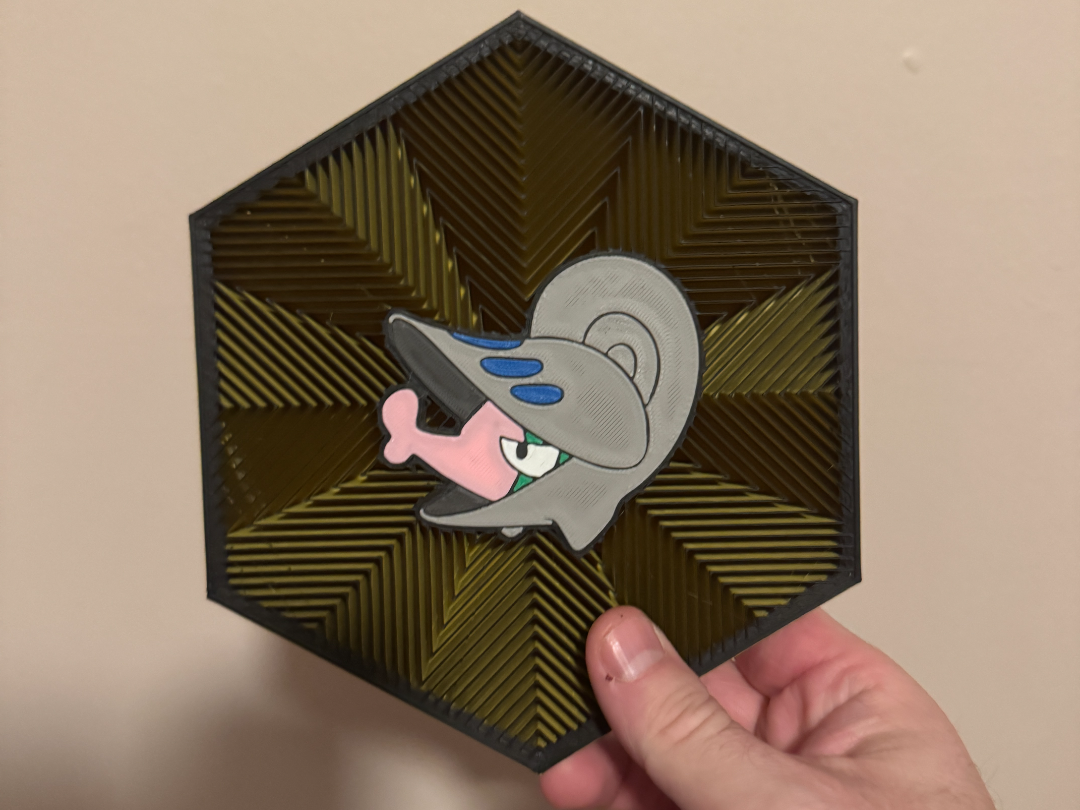 #616 Shelmet Hex Wall Art