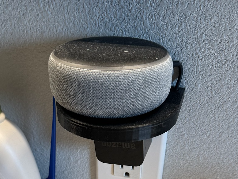Amazon Echo Dot outlet shelf