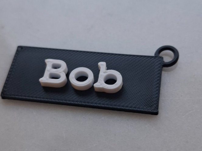Custom nametag