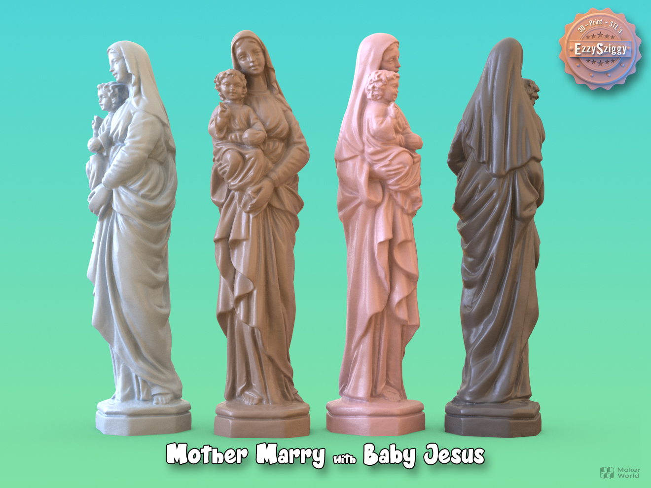 Mother Marry with Baby Jesus