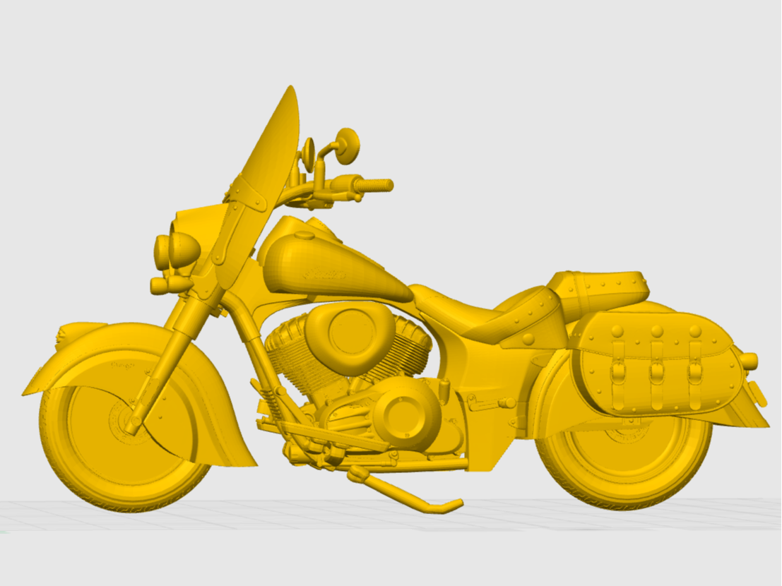 2014 Indian Chief Motorcycle - Fits Dummy 13