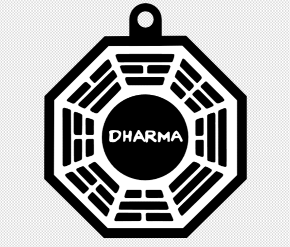 Dharma Initiative Keyring (Lost)