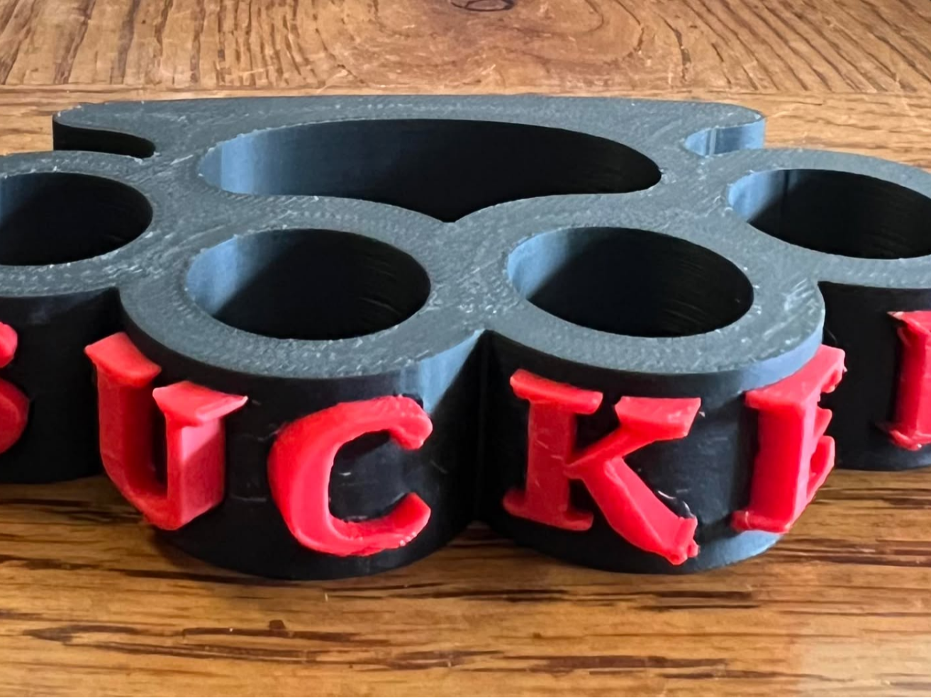 Brass Knuckles - Sucker  *TOY ONLY*