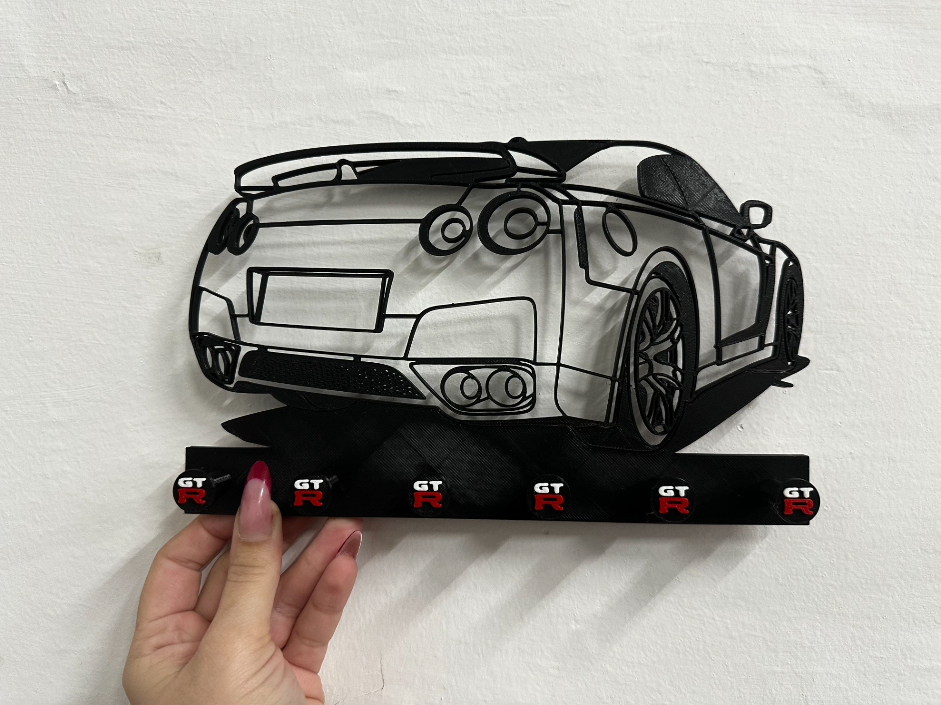 GTR R35 Rear keyrack