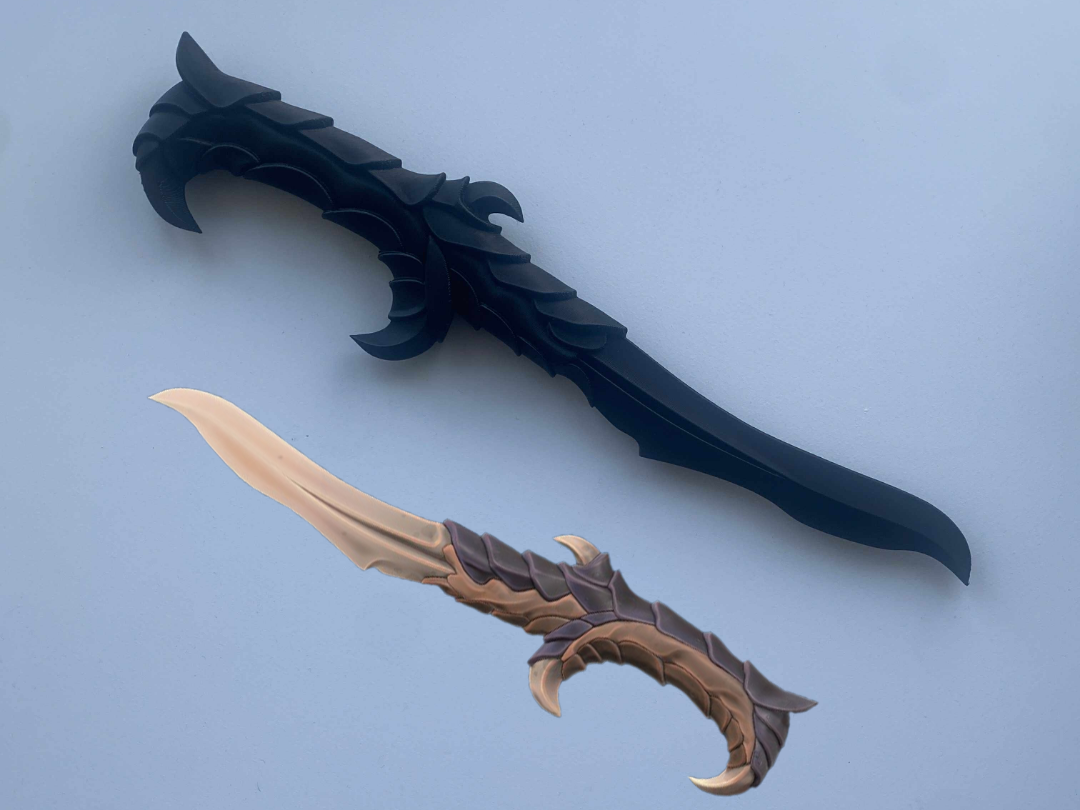 Elder Flame Melee Knife Valorant