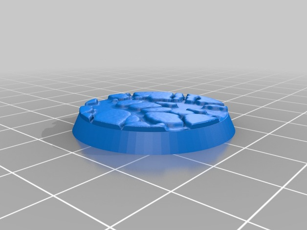 32mm Rocky lava base