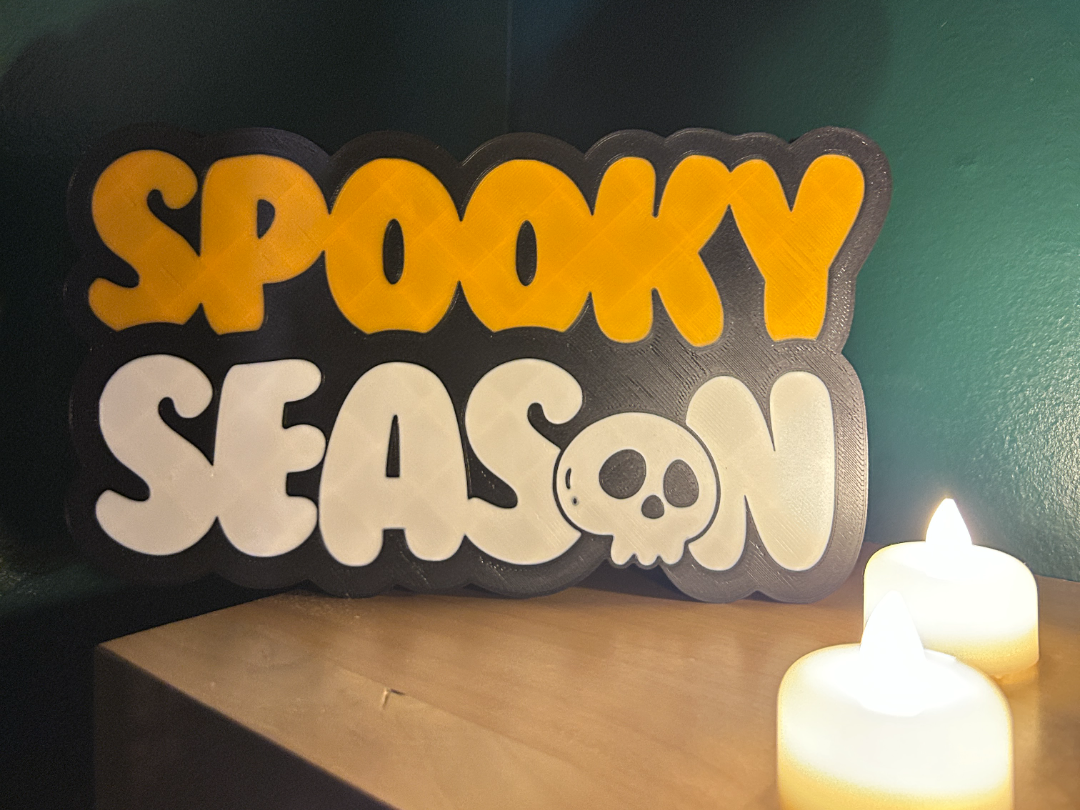 'Spooky Season' Sign