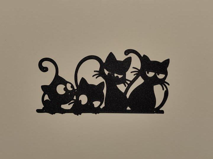 Kittens wall art