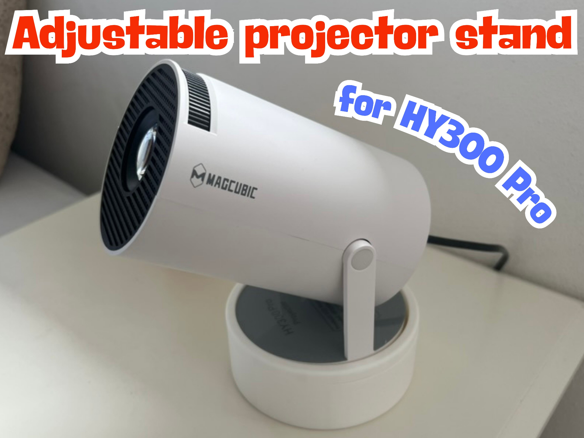 Adjustable projector stand for HY300 Pro