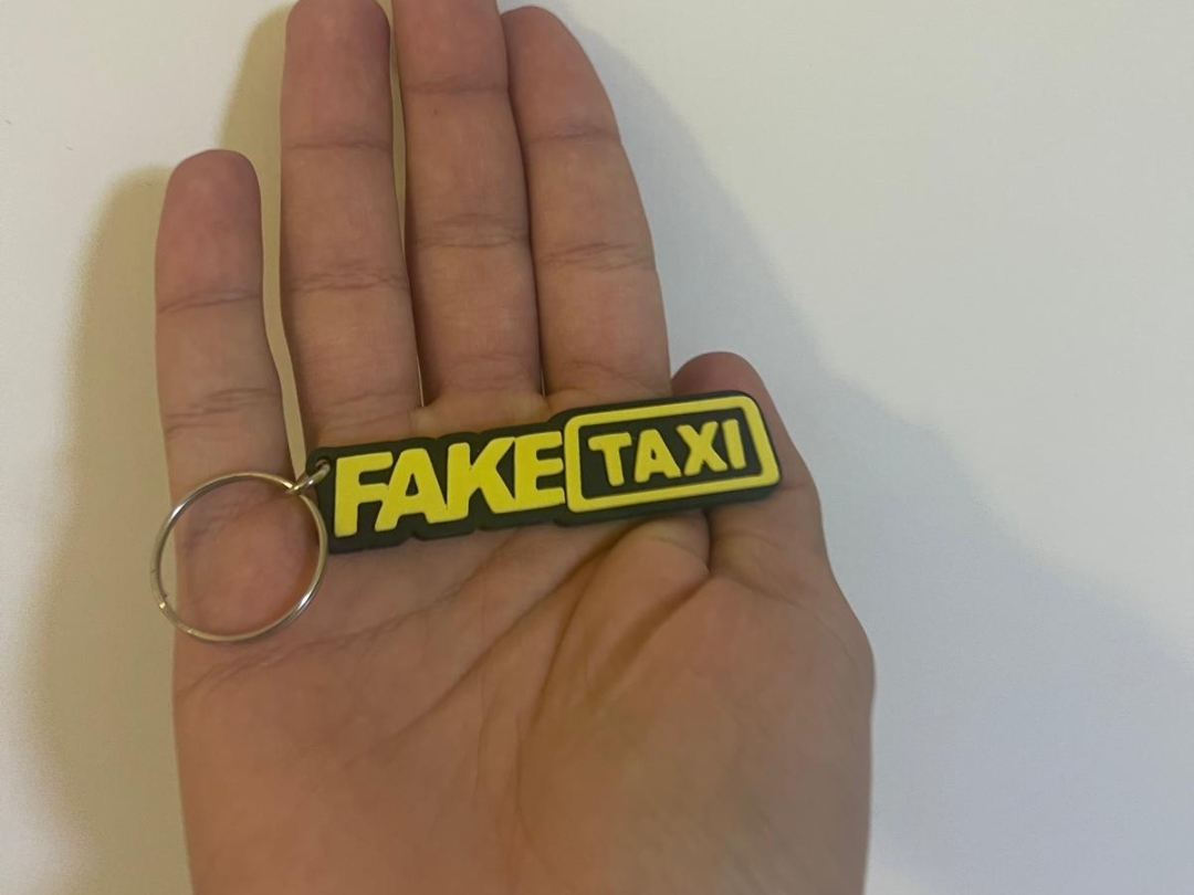 keychain Fake Taxi